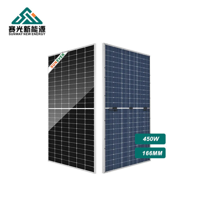 166mm PV 태양 전지 패널 440w 460w 450w 35MM 프레임으로 트리나 유럽 창고