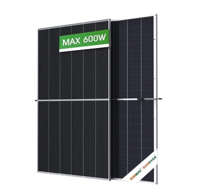 620Watt PV 태양 전지 패널 Inmetro 인증 반 셀 Perc 210mm 주거용