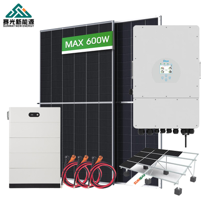 10kW 12kW 태양 융합 발전기 오프 그리드 하이브리드 태양 시스템