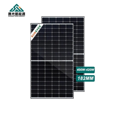 400W 410W PV 태양 전지 패널과 Imp 12.7-13.2A 그리고 낮은 철 유리