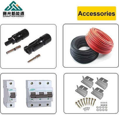 50hz 출력 주파수 가정용 태양광 발전 시스템 집용 완전 키트 5kw 8kw 10kw 12kw