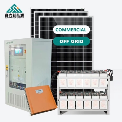 홈 상용 오프 그리드 태양 발전기 시스템 12kw 오프 그리드 태양 시스템
