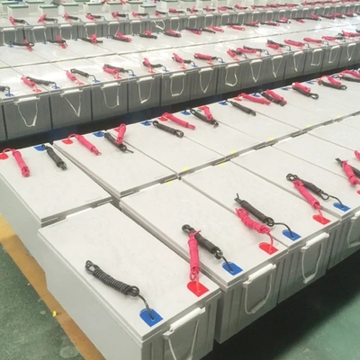 충전 가능한 12V 200ah/250ah 장수성 태양 납산 젤 배터리