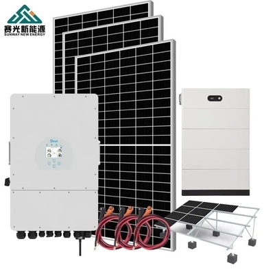 4kW 하이브리드 태양 에너지 시스템 산업용 오프 그리드 모드 TUV 인증