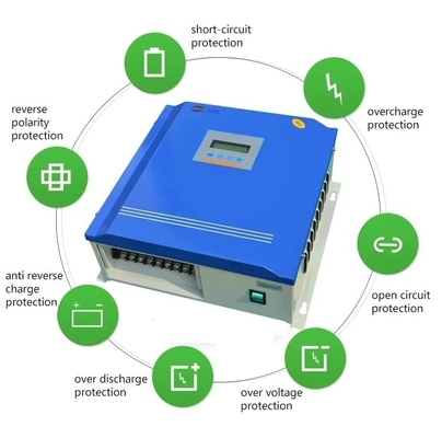 96v 3kw 12v 풍력 터빈 충전 컨트롤러 태양 하이브리드 컨트롤러