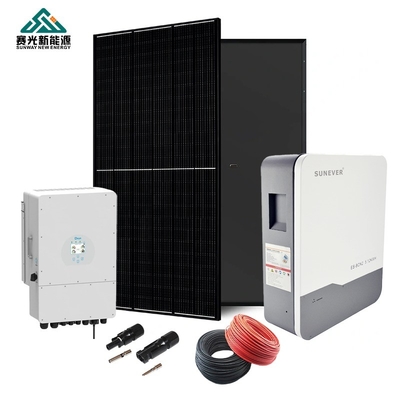 라이프포4 배터리 하이브리드 태양 에너지 시스템 3단계 5kw 8kw 10kw 48v