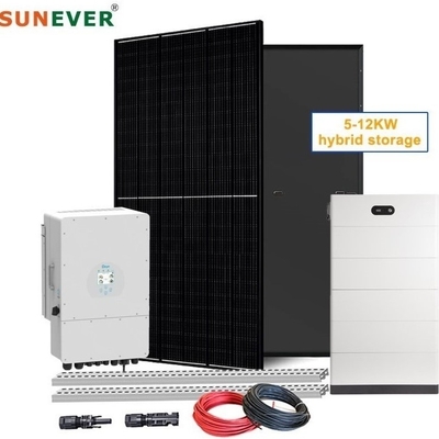 2024 태양광 발전 시스템 5kw 6kw 8kw 10kw MPPT 컨트롤러와 50hz 출력 주파수