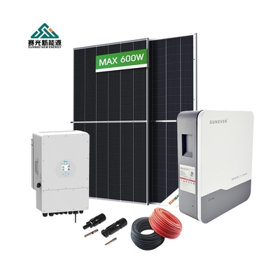 48Vdc 유니버설 12kW 하이브리드 태양 시스템 가정용 빛나는 태양 시스템