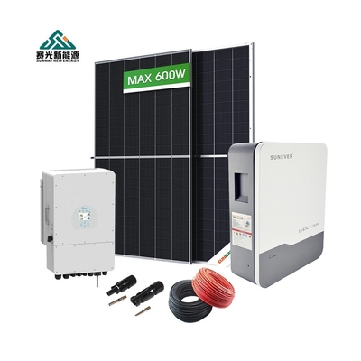 5kw 6kw 8kw 10kw 12kw 주택 태양광 발전 시스템 태양광 패널과 하이브리드 태양광 시스템 키트