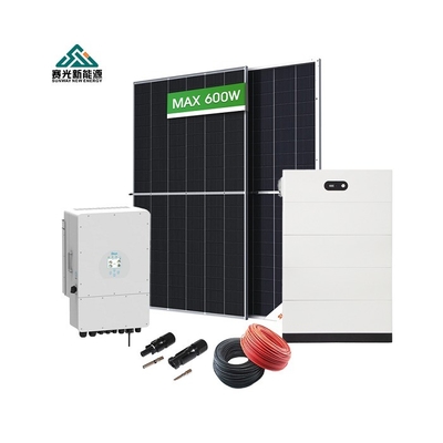 전용 하이브리드 태양 에너지 저장 시스템 5kw 10kw 15kw 20kw 납산 배터리 유형