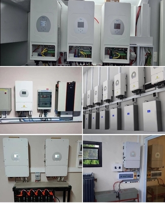 5kva 태양광 저장 시스템 5kw 10kw 12kw 하이브리드 태양광 패널 시스템 가정용
