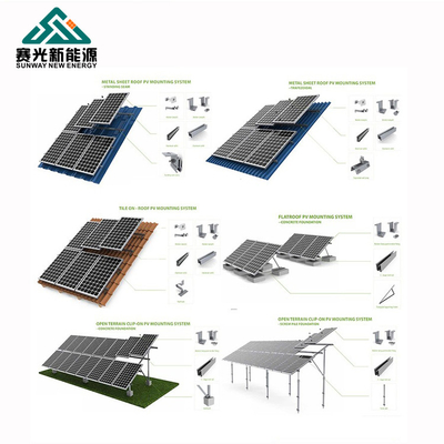 가정용 태양 에너지 시스템 10-20 KWh 출력 전력 범위 모두 하나