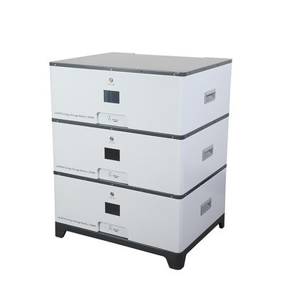 고용량 스택형 리튬 인산철 배터리 5kW 10kW 100Ah 200Ah 6000 사이클 수명