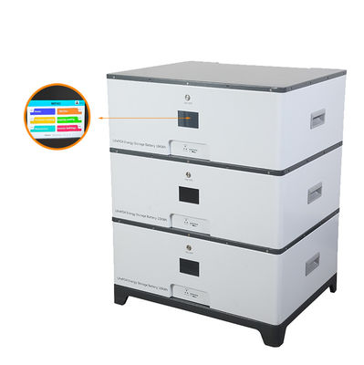 고용량 스택형 리튬 인산철 배터리 5kW 10kW 100Ah 200Ah 6000 사이클 수명