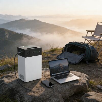 500W 글로벌 전압 태양광 발전 시스템 1004.8Wh 휴대용 ESS