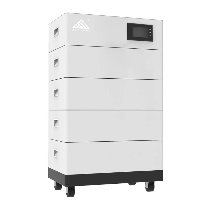 하이브리드 그리드 연결 집합 가능한 LiFePO4 태양 전지 5KWH 10KWH 15KWH 20KWH 가정용