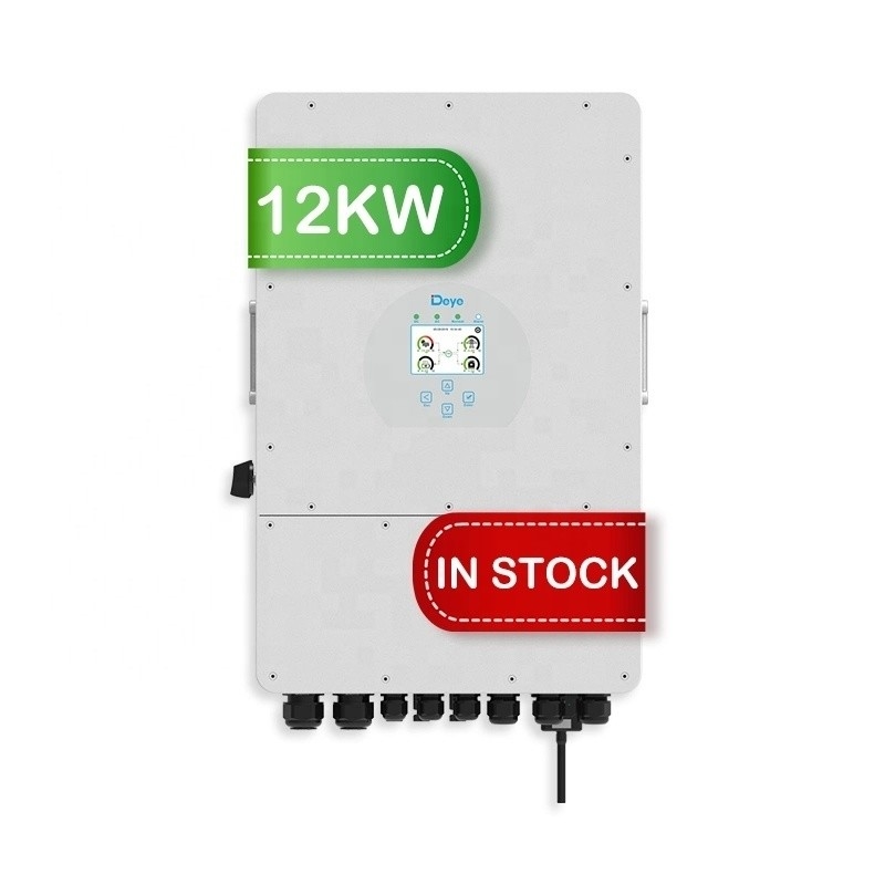 DC/AC 하이브리드 태양광 인버터 3단계 8kw 10kw 12kw MPPT 범위 150-450 VDC
