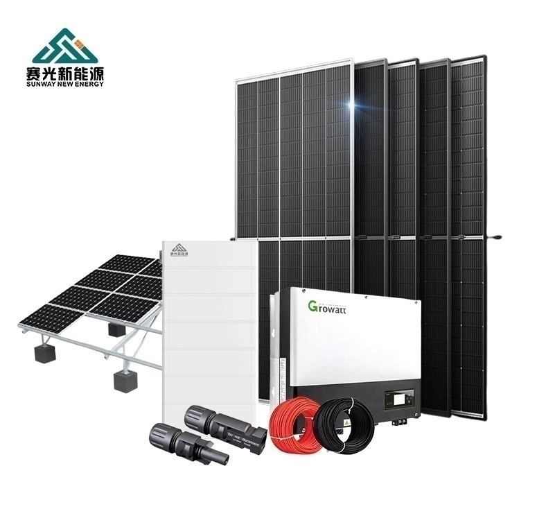 5kw 8kw 9kw 10kw MPPT 컨트롤러 타입 및 오프 그리드 모드 작업 모드용 태양광 발전 시스템