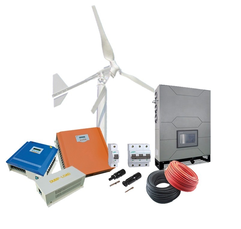 풍력 태양 전지 하이브리드 컨트롤러 5KW / 10Kw 오프 그리드 풍력 발전 시스템의 열쇠