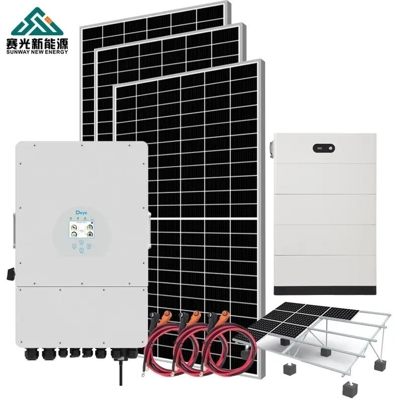 48Vdc / 51.2Vdc 출력 전압 100kw 주택 설비용 태양 에너지 시스템