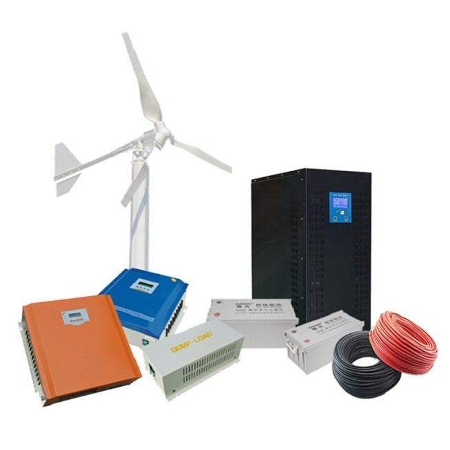 3kw 5kw 10kw 오프 그리드 풍력 에너지 시스템 등급 전압 48V/96V/120V/220/380V