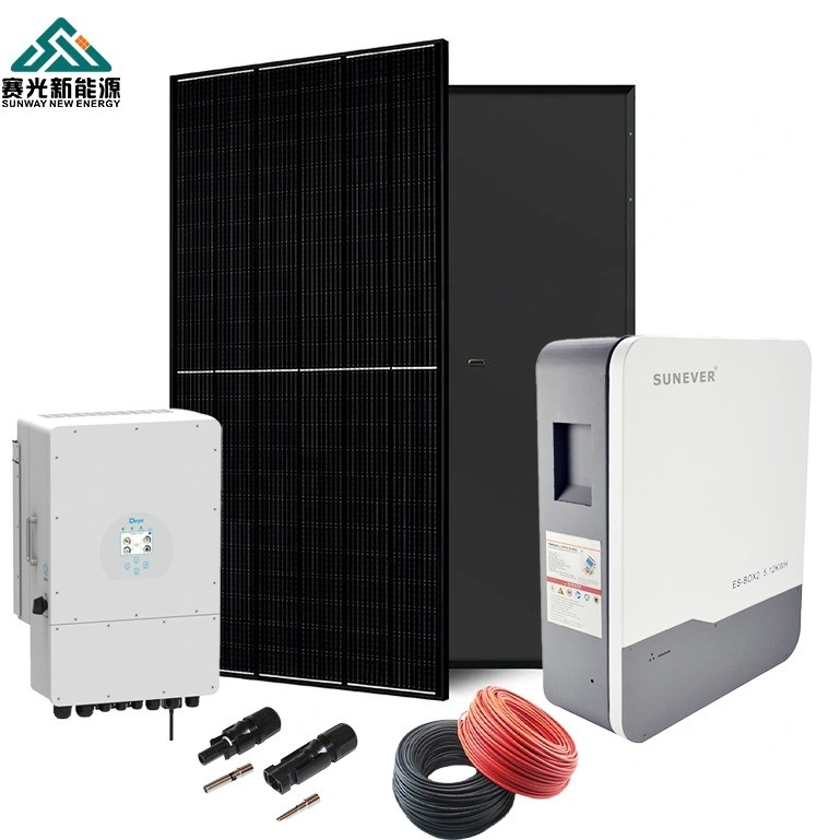 2024 태양광 발전 시스템 5kw 6kw 8kw 10kw MPPT 컨트롤러와 50hz 출력 주파수