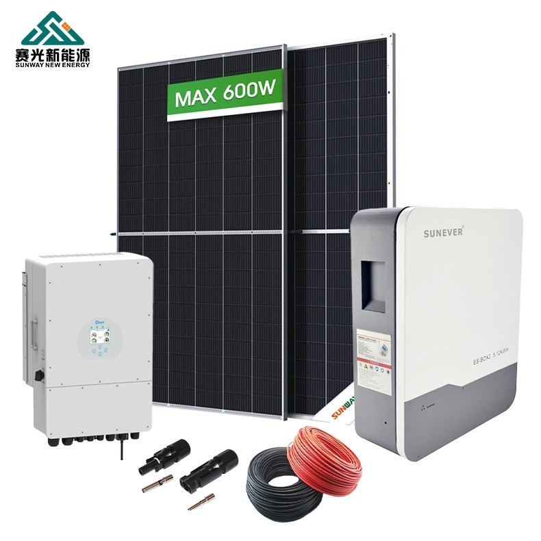 5kW 6kW 8kW 10kW 태양광 에너지 저장 시스템 태양광을 위한 하이브리드 배터리 납-산 전력