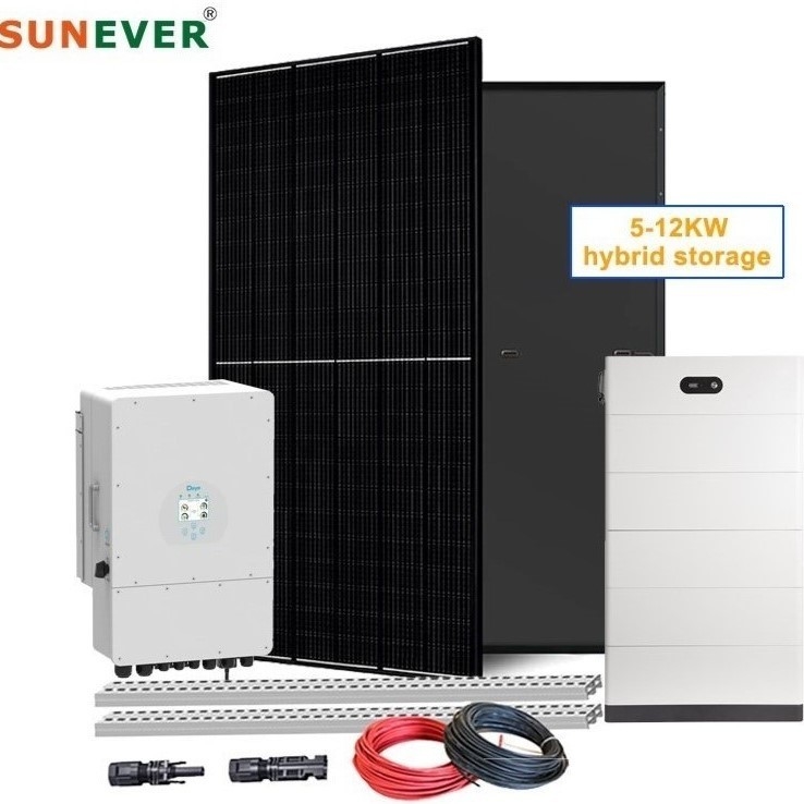 50hz 출력 주파수 2024 가정용 태양 에너지 저장 시스템 6kw 8kw 10kw 온라인 판매