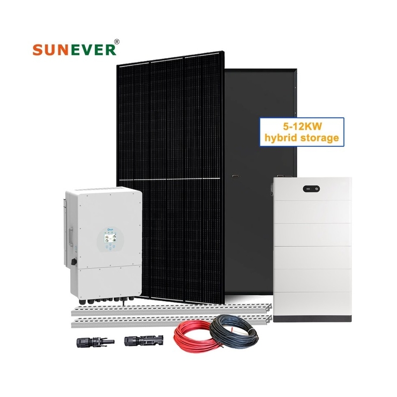 410-700Watt 태양 전지 패널 리?? 이온 배터리 타입 5kw 가정용 태양 에너지 저장 시스템