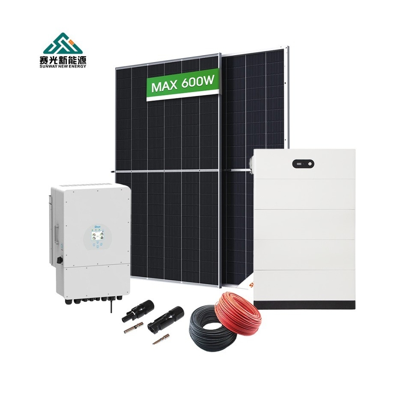 5kw 10kw 15kw 20kw 태양 전지 저장 전력 시스템 가정 사용자 지정 및 전문