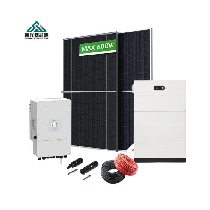 5Kw-12Kw 태양 전기 하이브리드 시스템 가정 및 사전 판매 프로젝트 설계