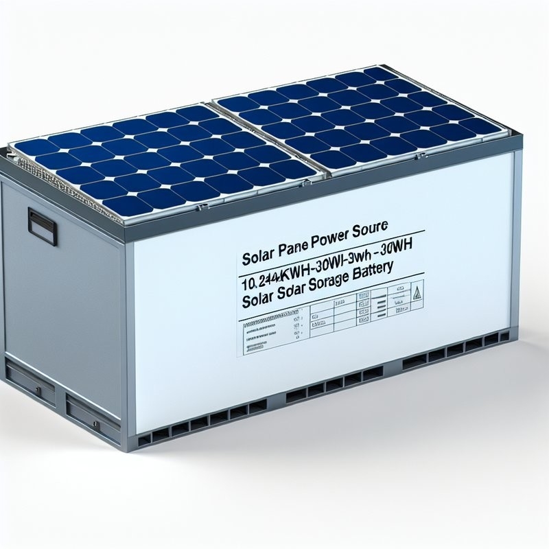태양광 패널 전원 10.24kWh-30kWh 지속가능한 에너지 솔루션용 태양광 저장 배터리