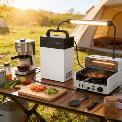 가정 비상용 태양 에너지 시스템 500W 1004.8Wh 快速 MPPT 충전 및 민감한 전자 보호가있는 휴대용 장치